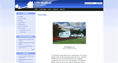 Desktop Screenshot of cpsmedical.com